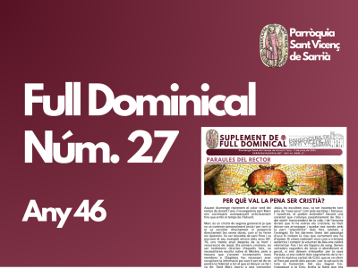 full dominical parroquia sarria