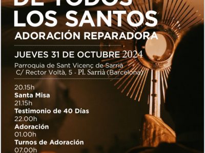 vigilia tots sants sarria 40 dias