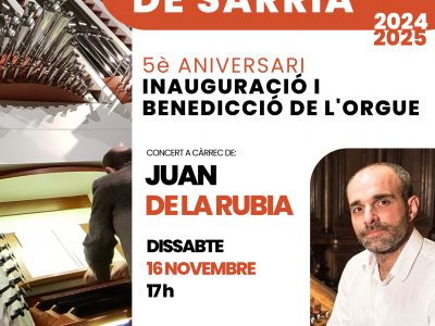 ORGUE SARRIA JUAN DE LA RUBIA